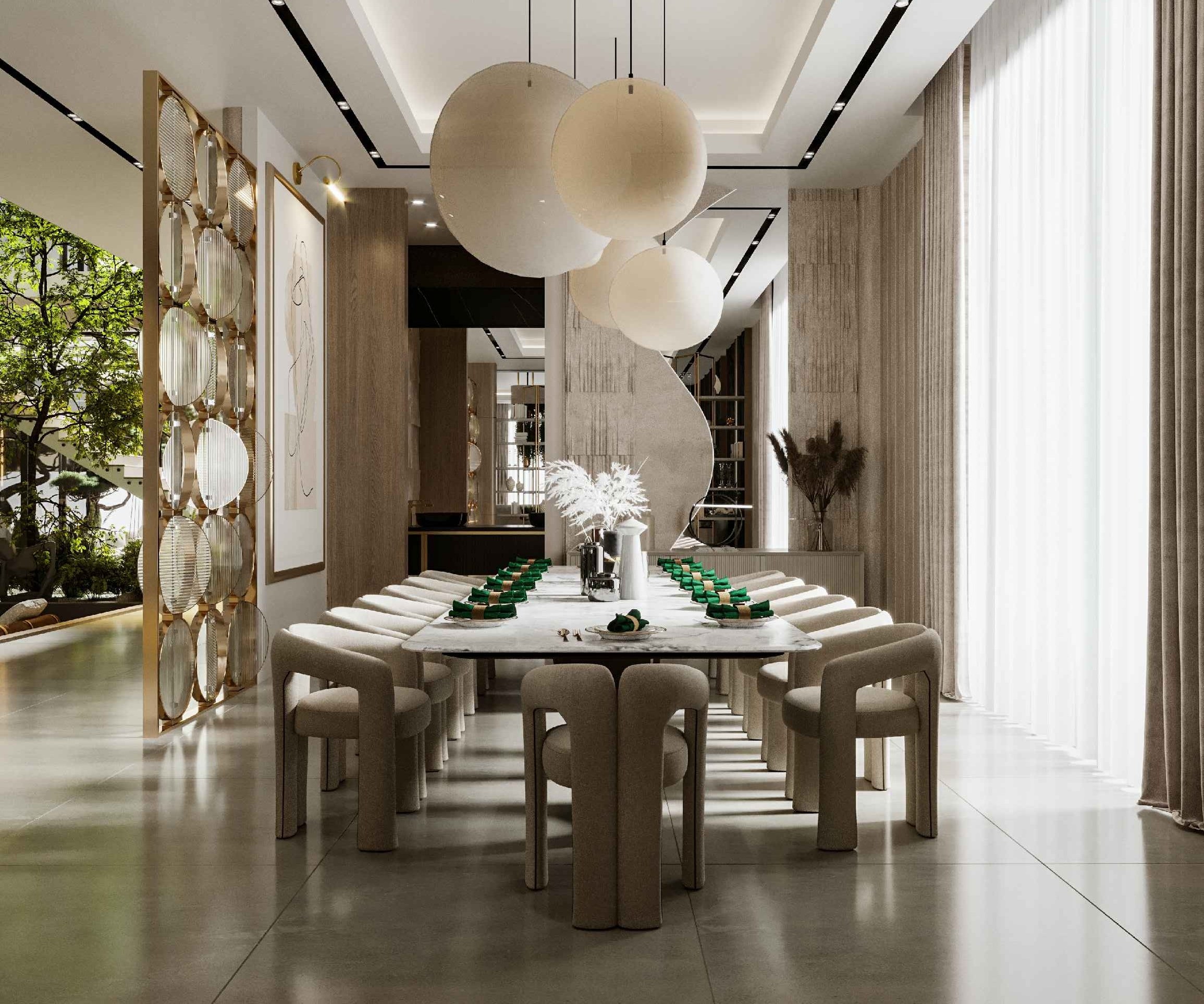 Private Residence — Entry Foyer